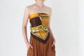 70s German Silk Scarf