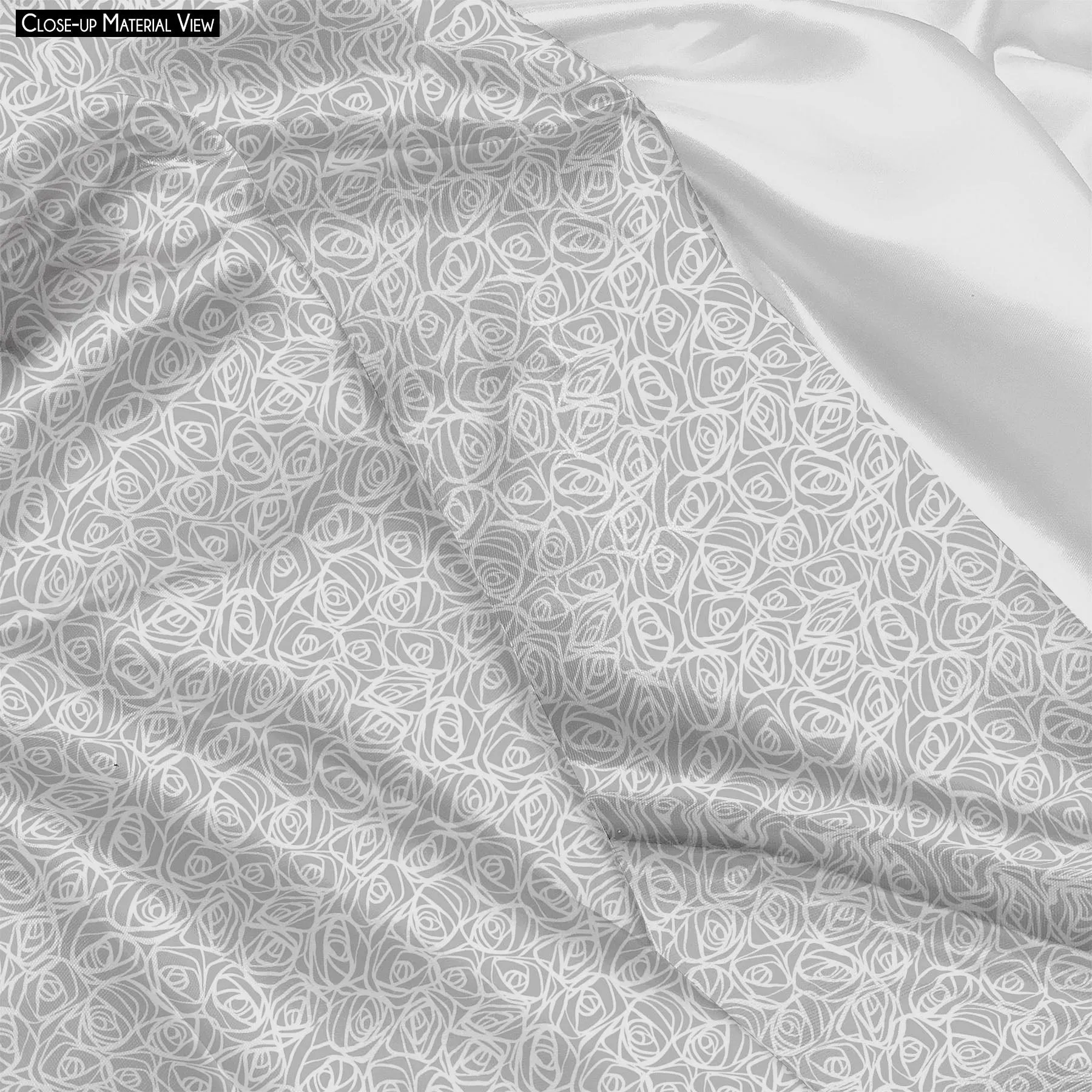Abstract Pattern Printed Wraparound Infinity Loop Scarf | Girls & Women | Soft Poly Fabric