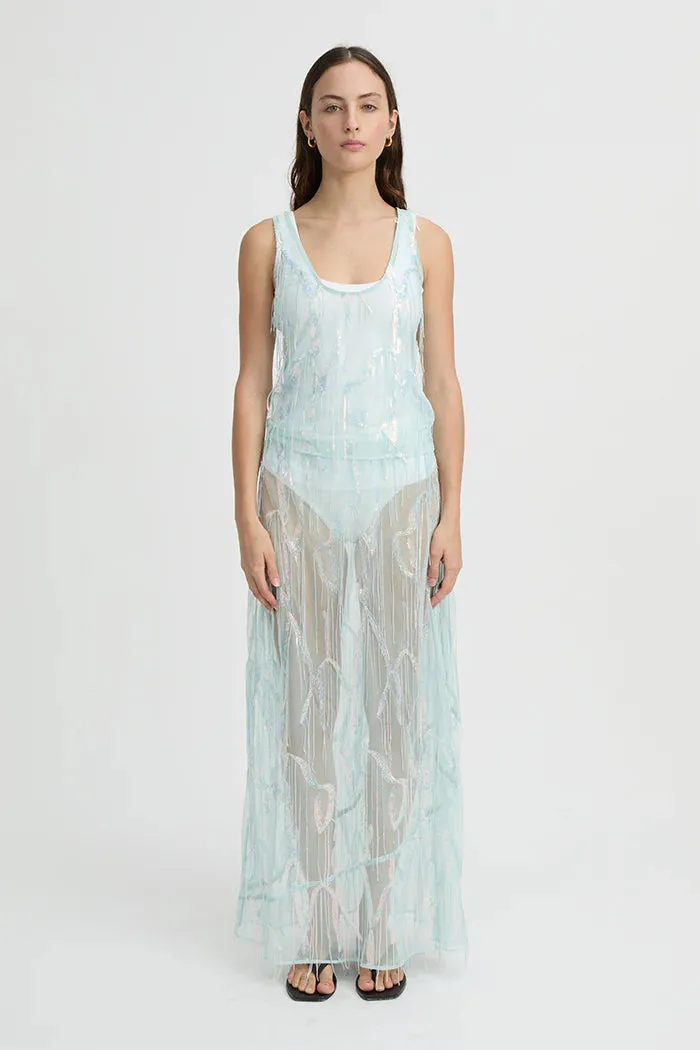 BLANCA - HAZEL SKIRT - TURQUOISE