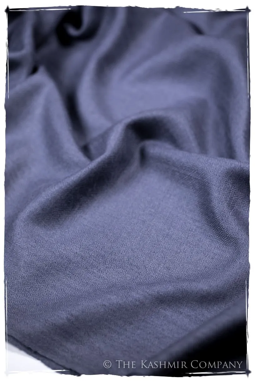 Bul Bul Blue Ice Kashmir Wool Scarf