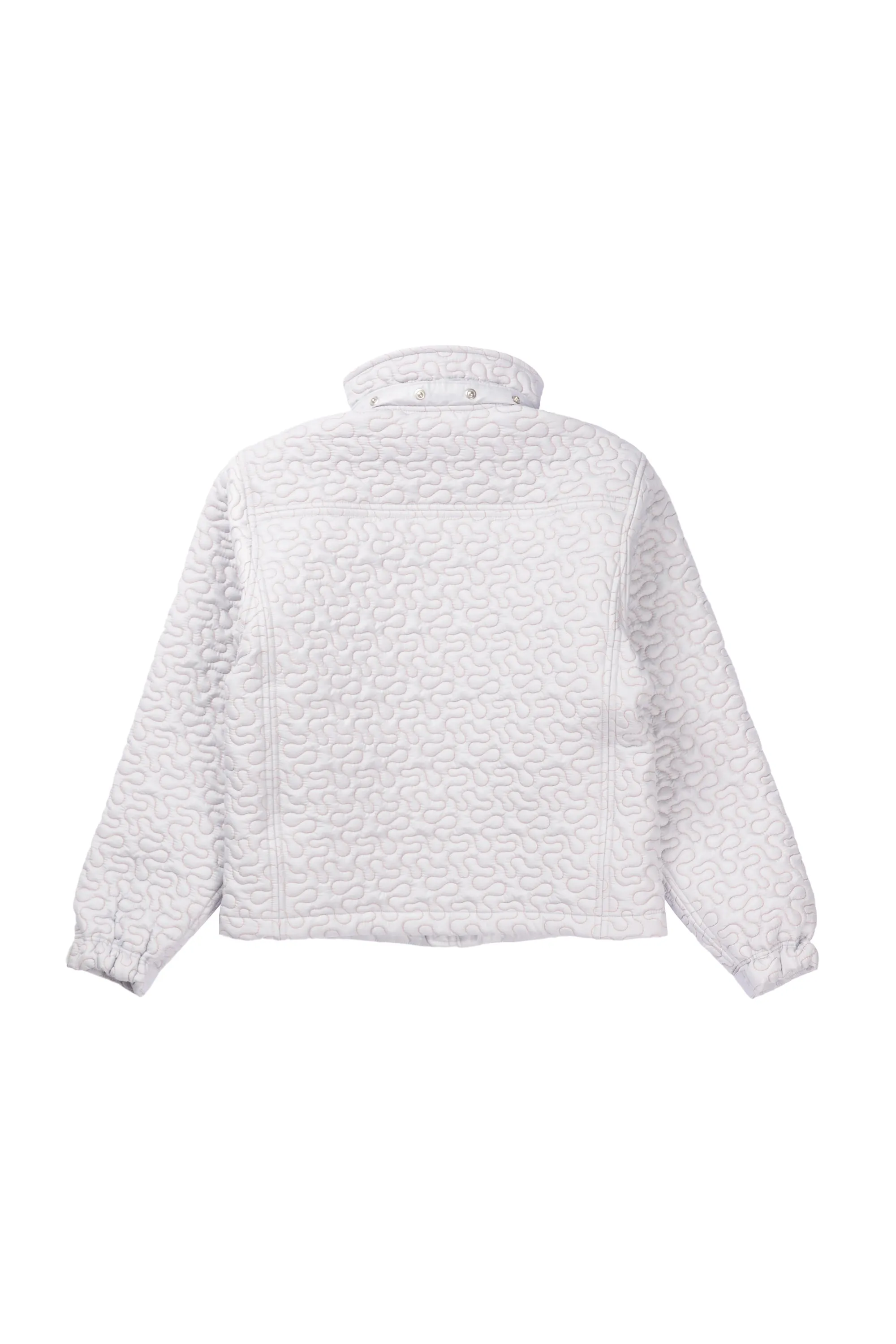 CORAL QUILTED JACKET (L.GRAY)