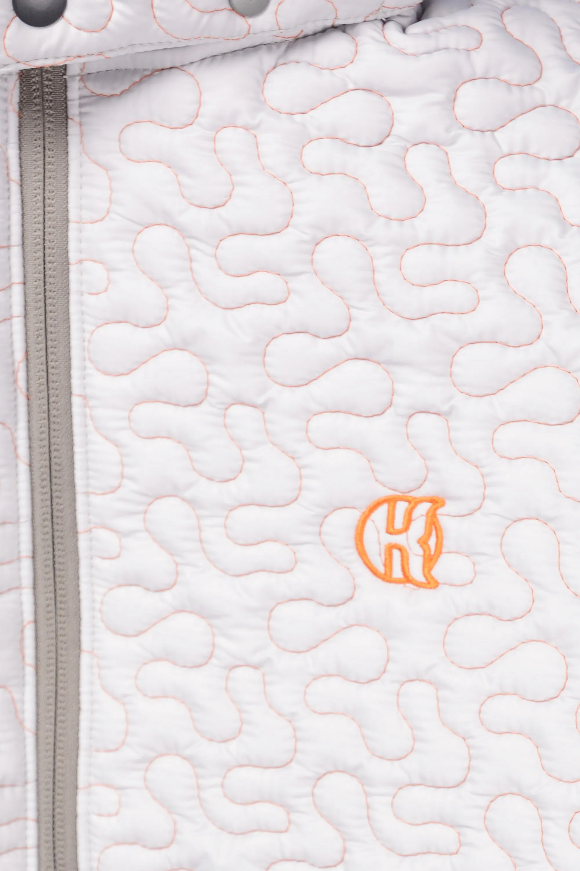 CORAL QUILTED JACKET (L.GRAY)