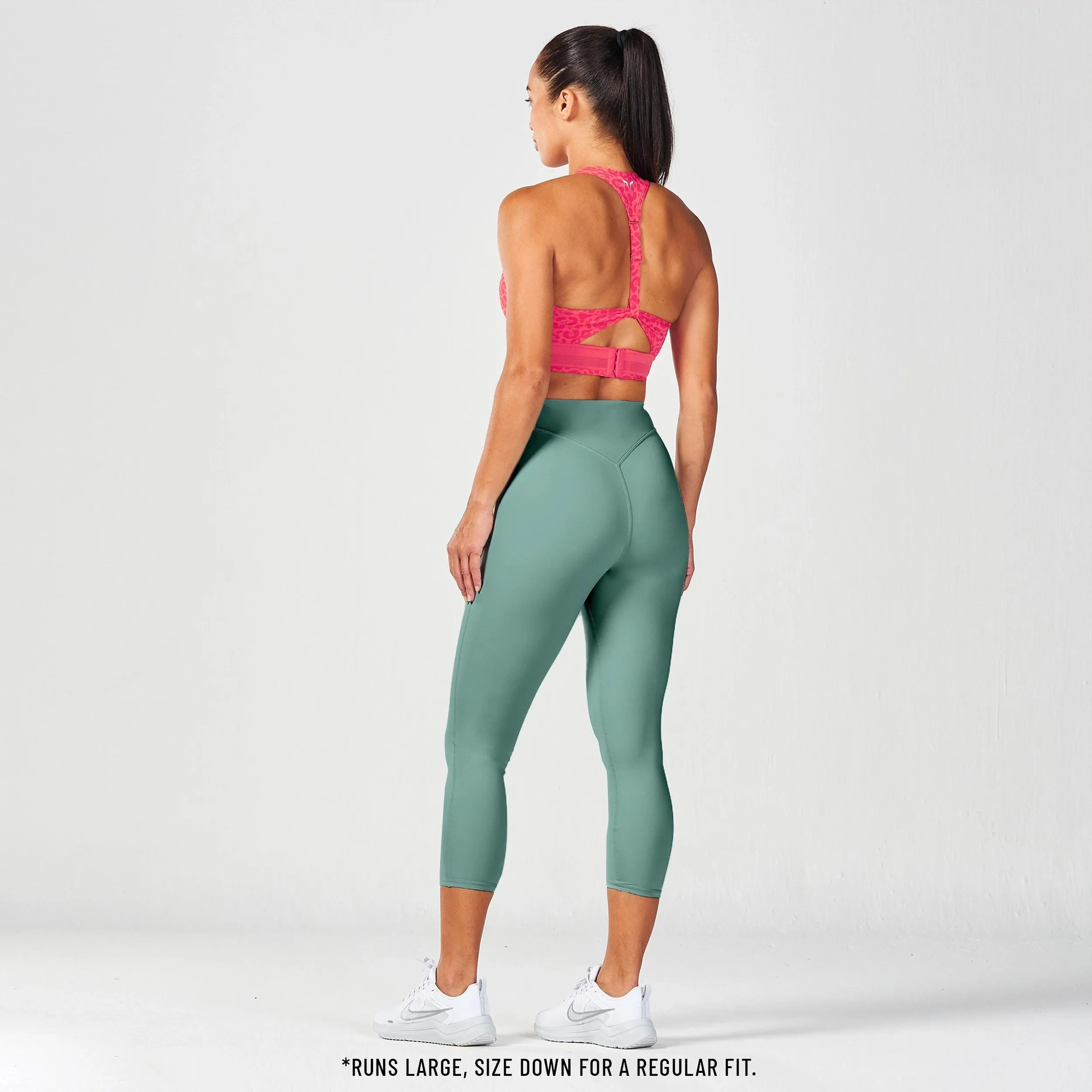 Crossover Leggings 24" - Dark Forest