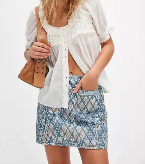 Darla Quilted Mini Skirt