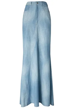 Denim Maxi Skirt
