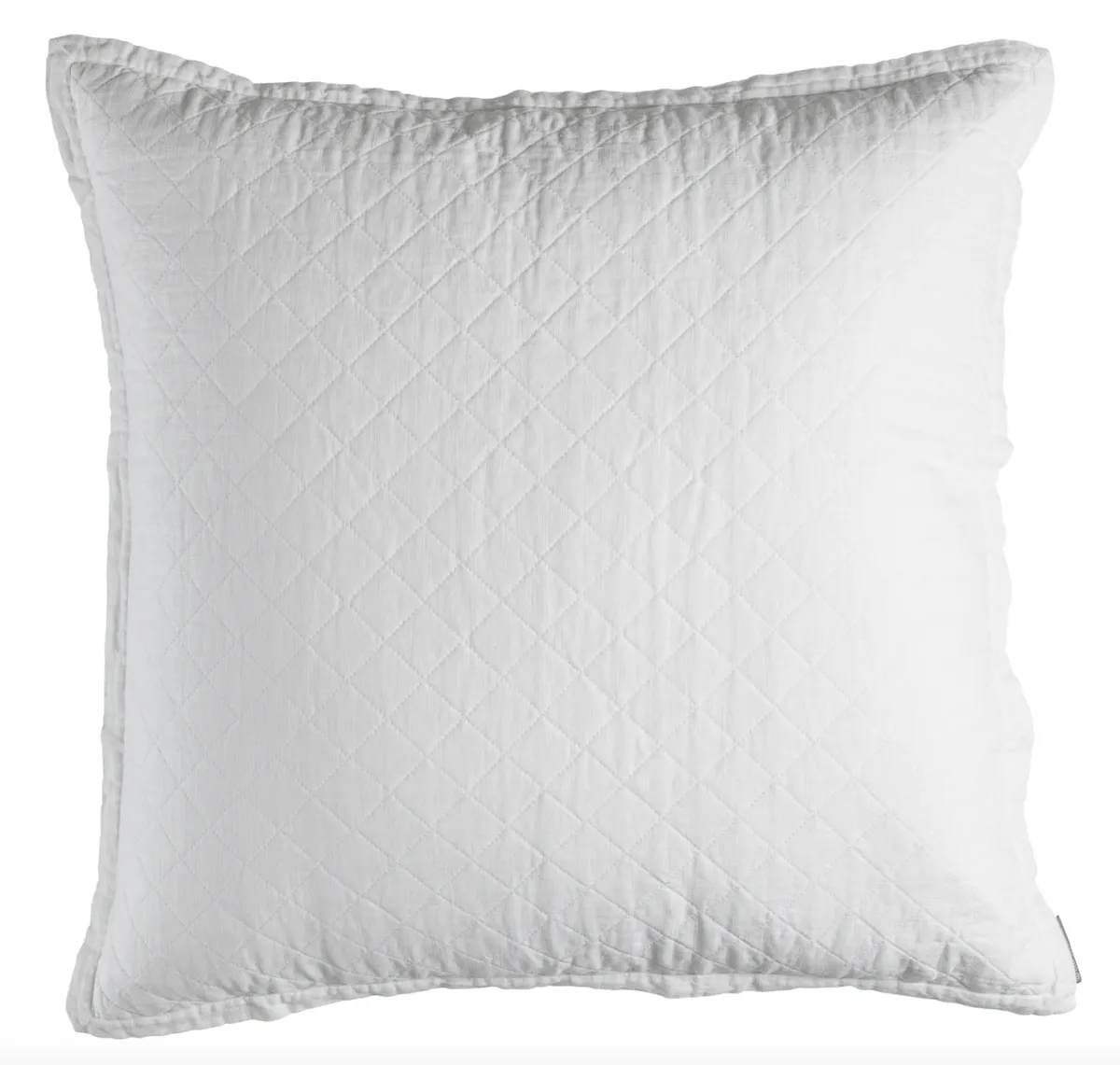Emily White Quilted Linen Bedding by Lili Alessandra
