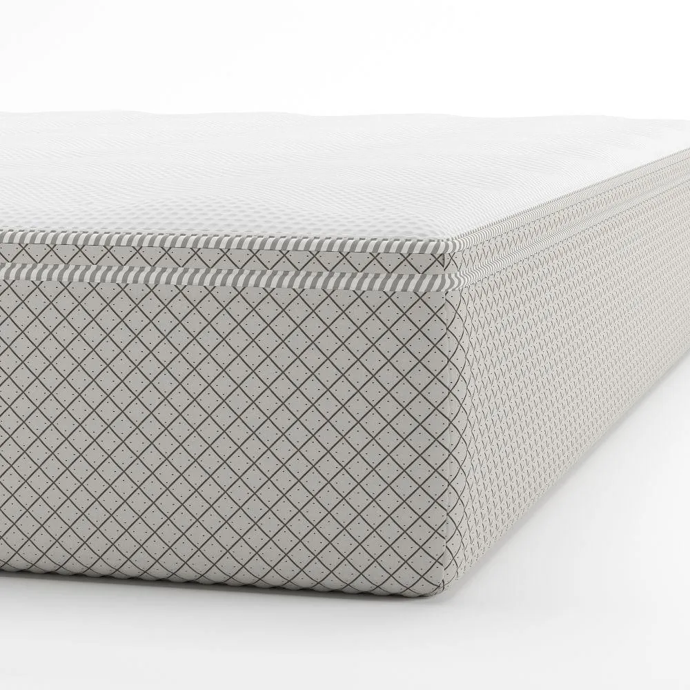 Green Tea Memory Foam Mattress Topper with Fitted Cover