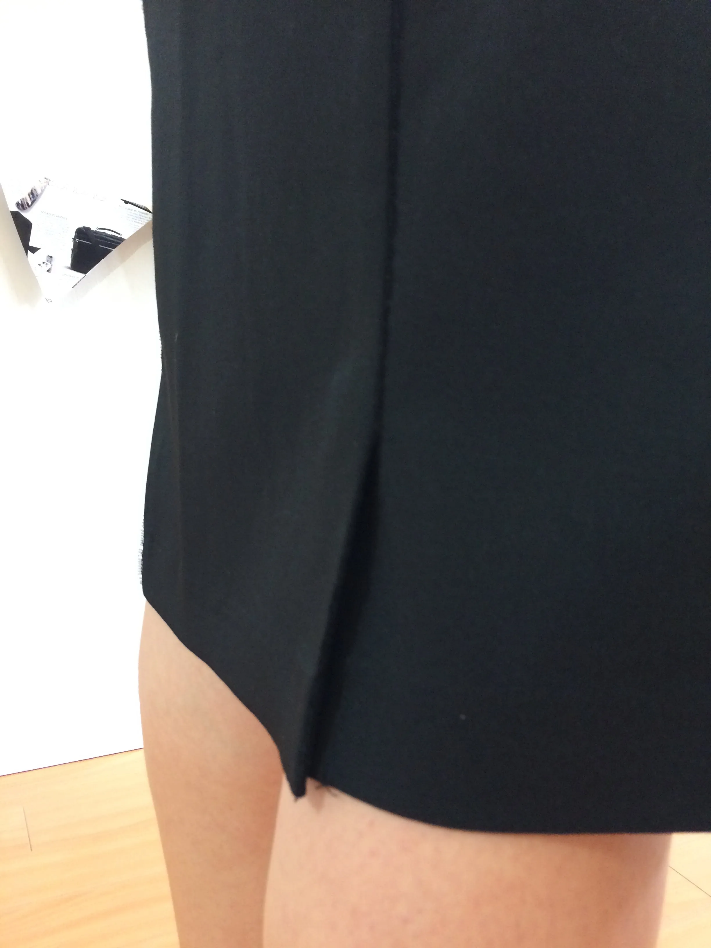 Harve Benard Black Pencil Midi Skirt - Size 10