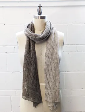 Linen Scarf & Wrap "Taupes"