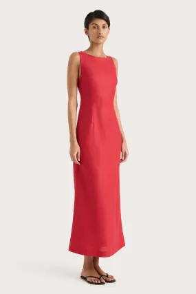 Lydie Maxi Dress - Red
