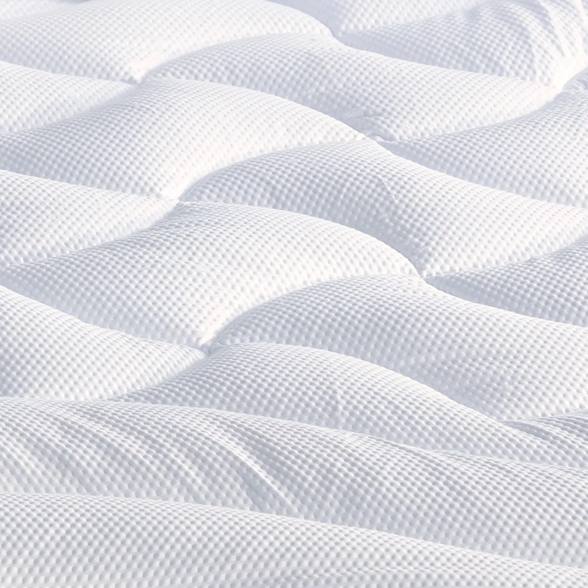 Premium Zoned Cooling Mattress Pad White for Hot Sleepers