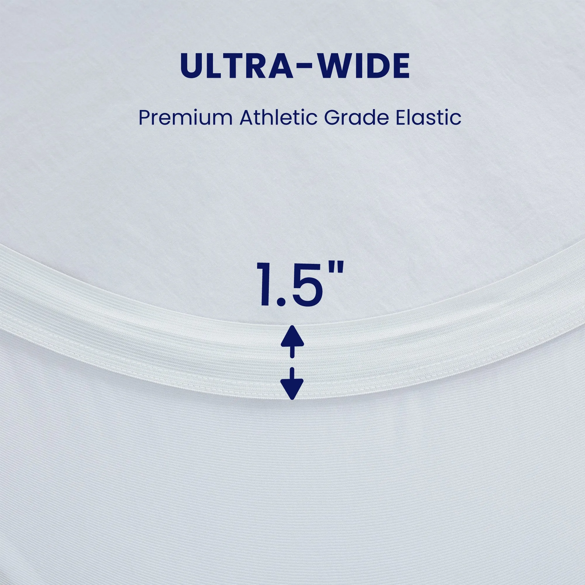 Premium Zoned Cooling Mattress Pad White for Hot Sleepers