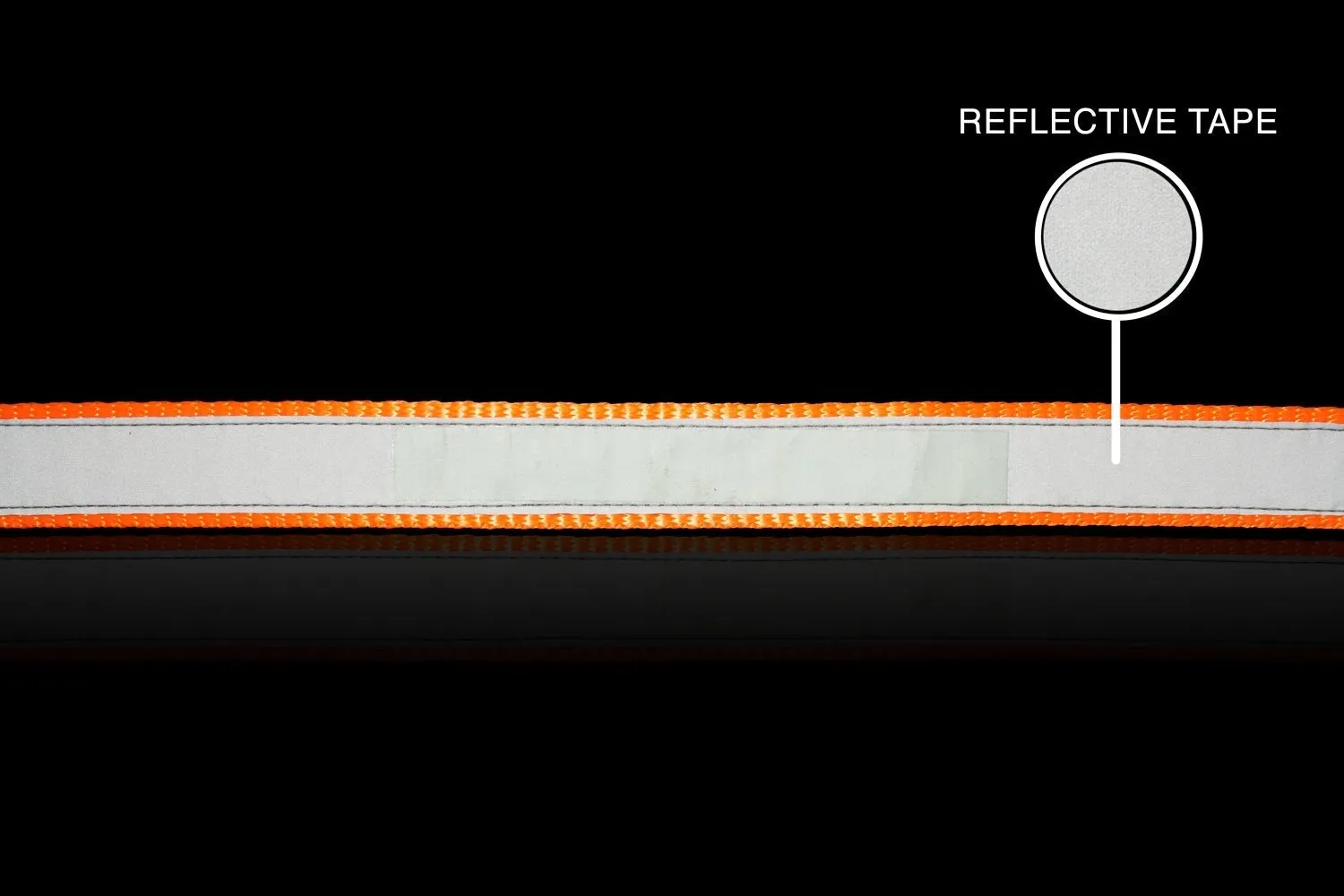 "Fur Baby" Printed Reflective Nylon Neck Belt Adjustable Dog Collar