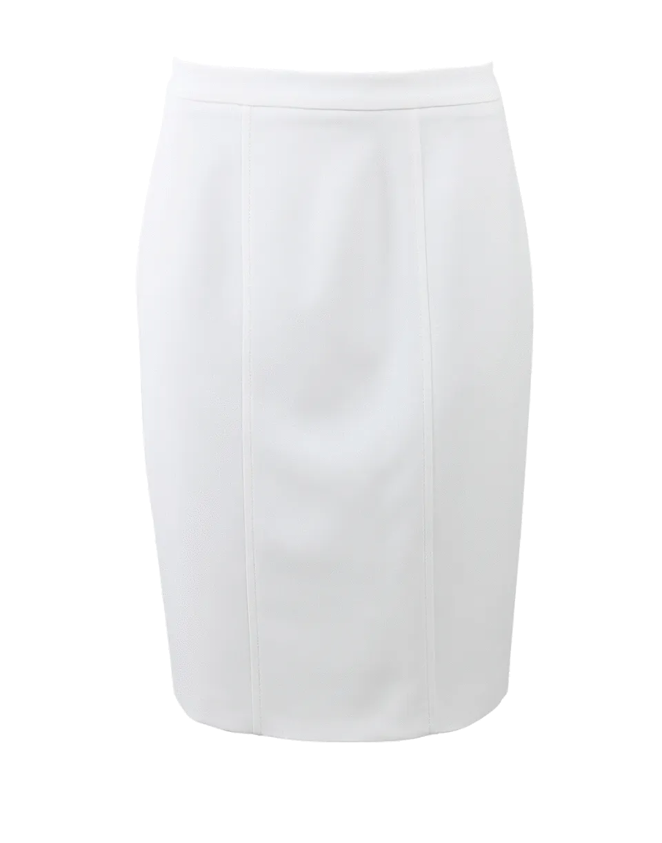 Seamed Pencil Skirt