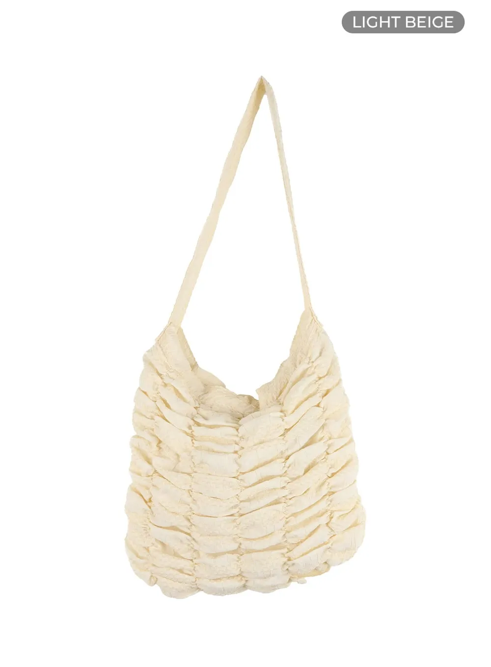 Shirred Quilted Crossbody Bag OY421