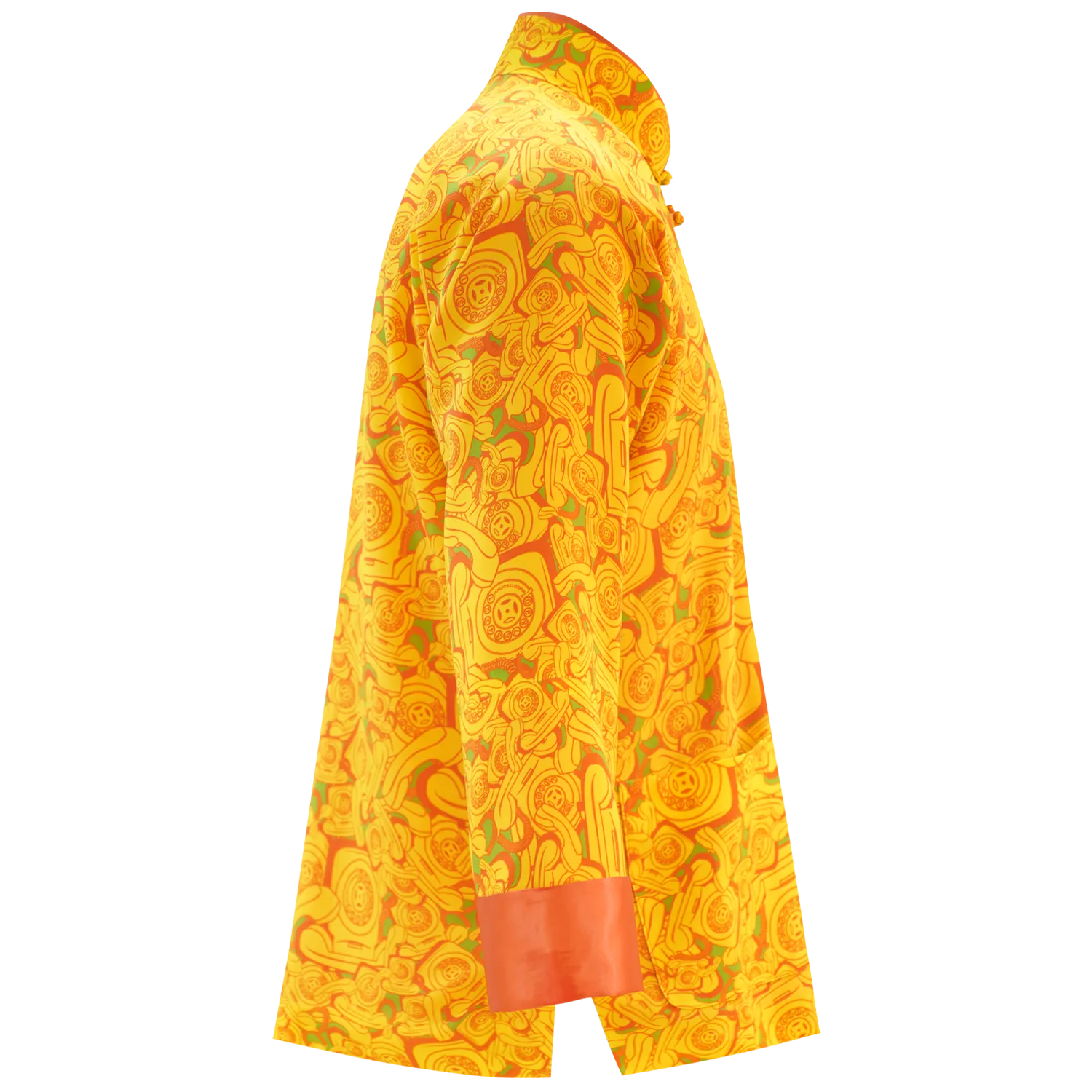SPARKLE BY KAREN CHAN x  HK Heritage Museum【ROTARY TELEPHONE】100% Silk Tang Jacket / Kung Fu Jacket (我們的兒時玩意) (轉盤電話)
