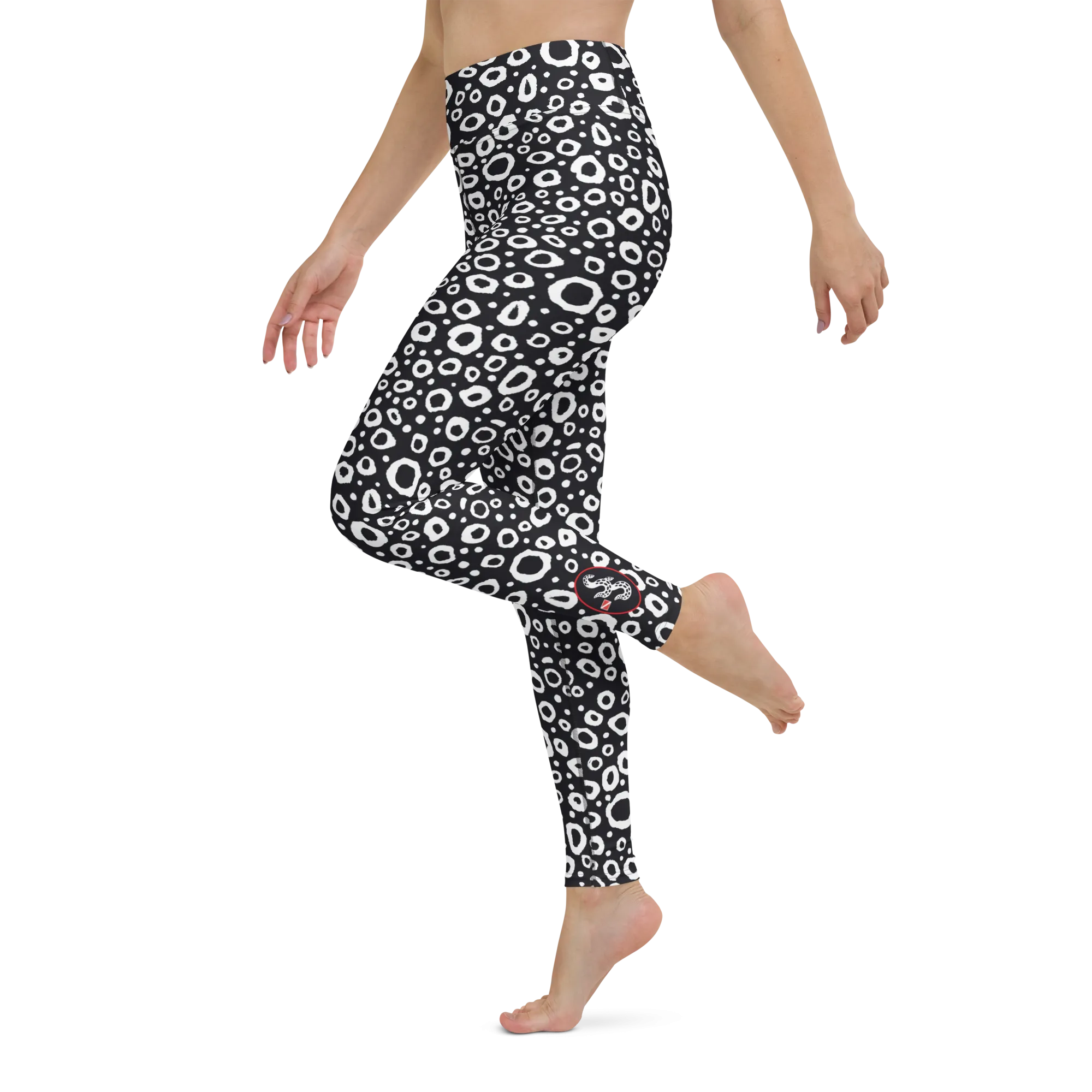 Spotted Eagle Ray Leggings - High Waist
