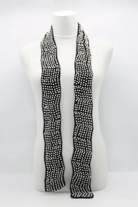 Wave Scarf - White