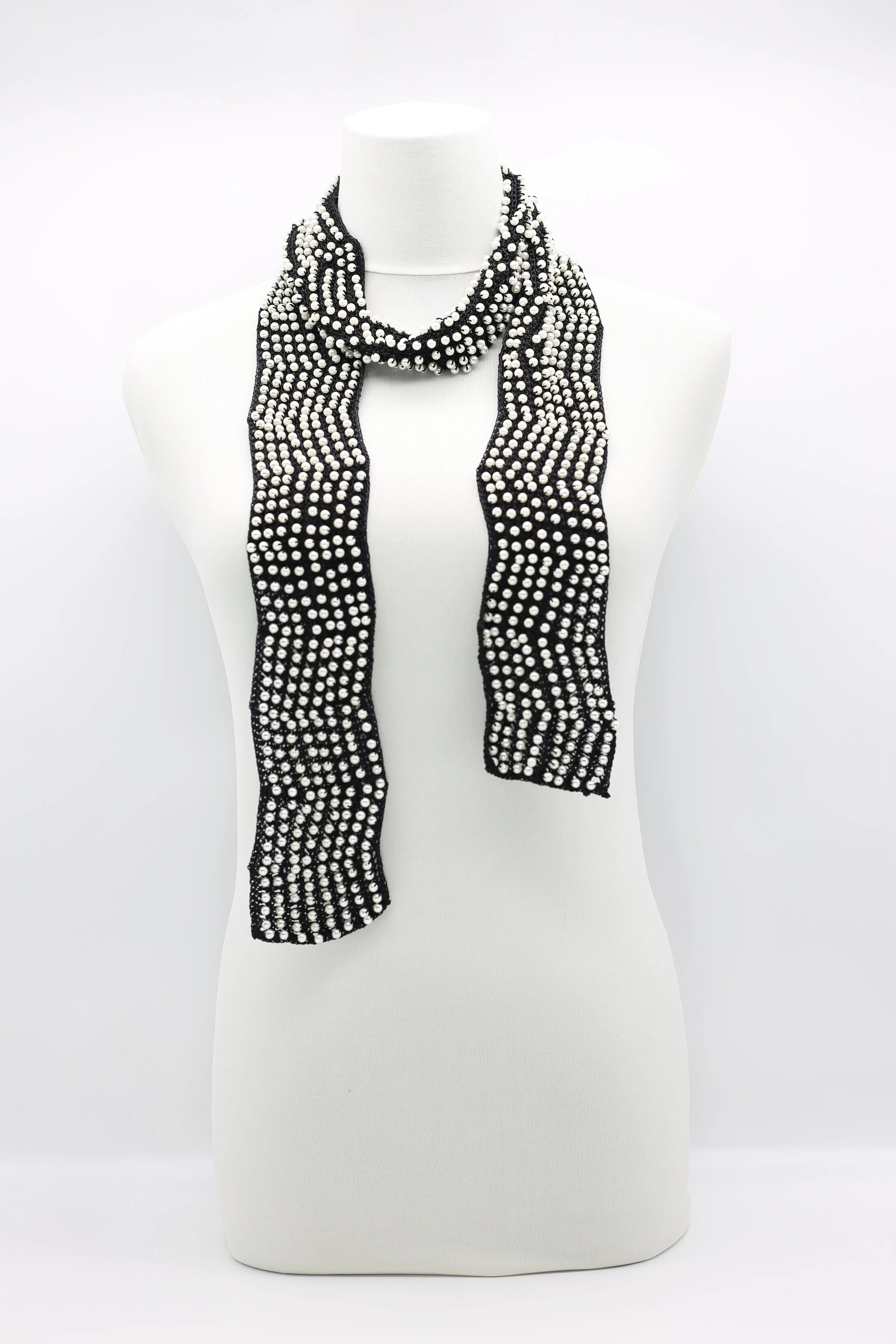 Wave Scarf - White