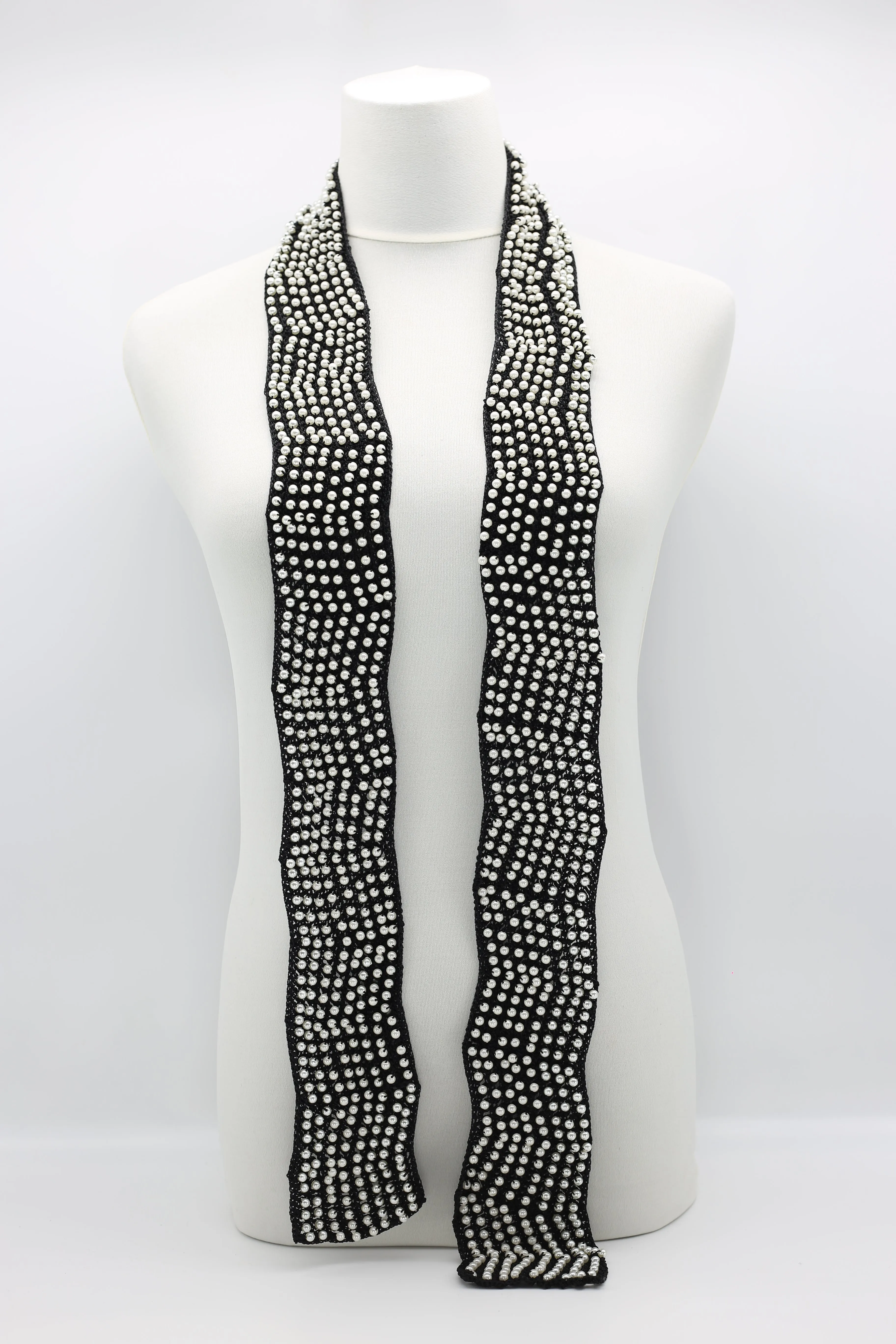 Wave Scarf - White