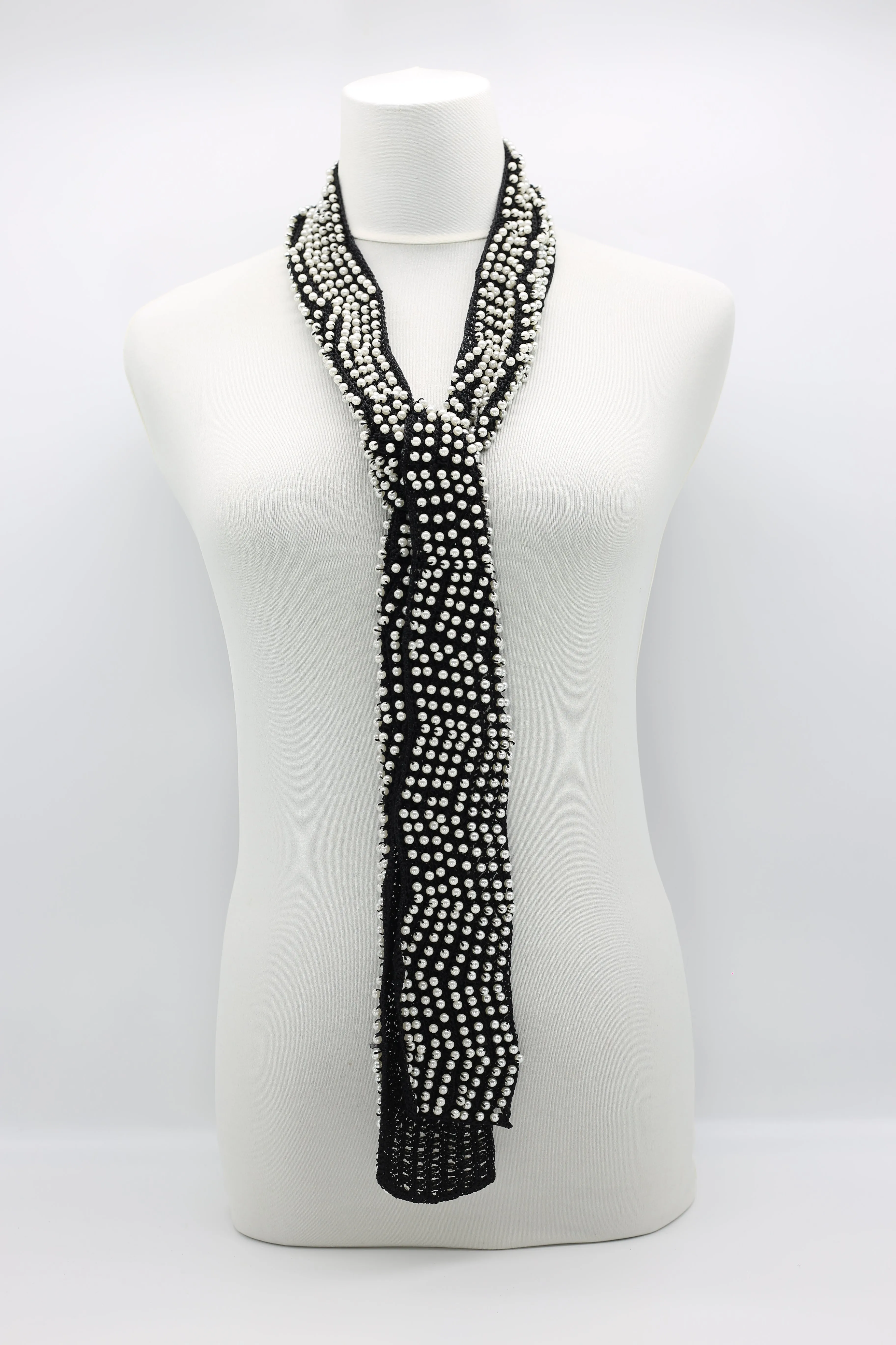Wave Scarf - White