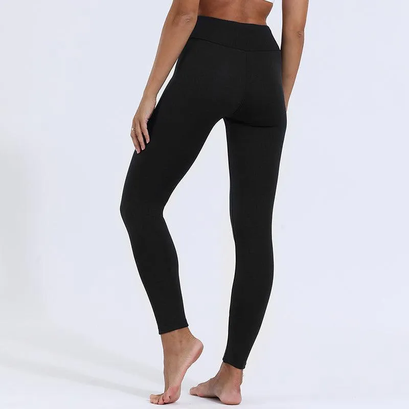 Winter Leggings Warm Skinny Fitness Woman Pants