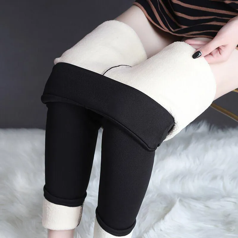 Winter Leggings Warm Skinny Fitness Woman Pants