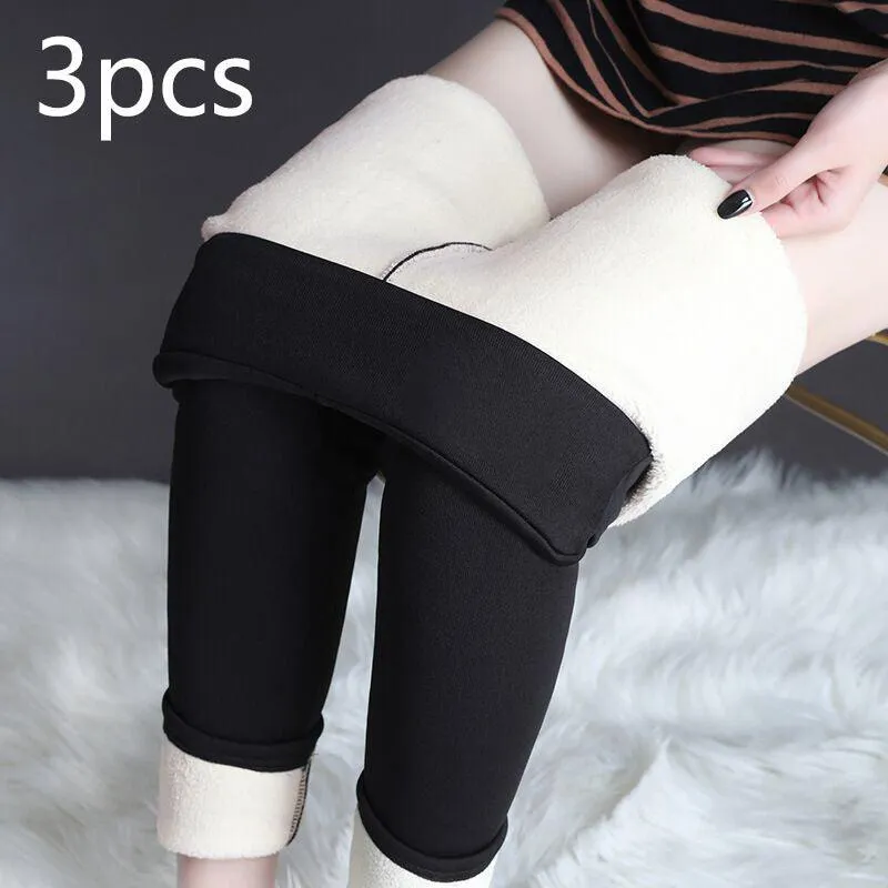 Winter Leggings Warm Skinny Fitness Woman Pants